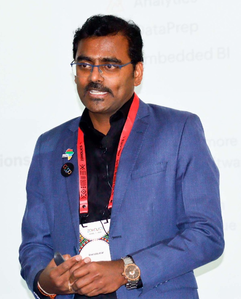 Veerakumar Natarajan, Country Head for Zoho Kenya